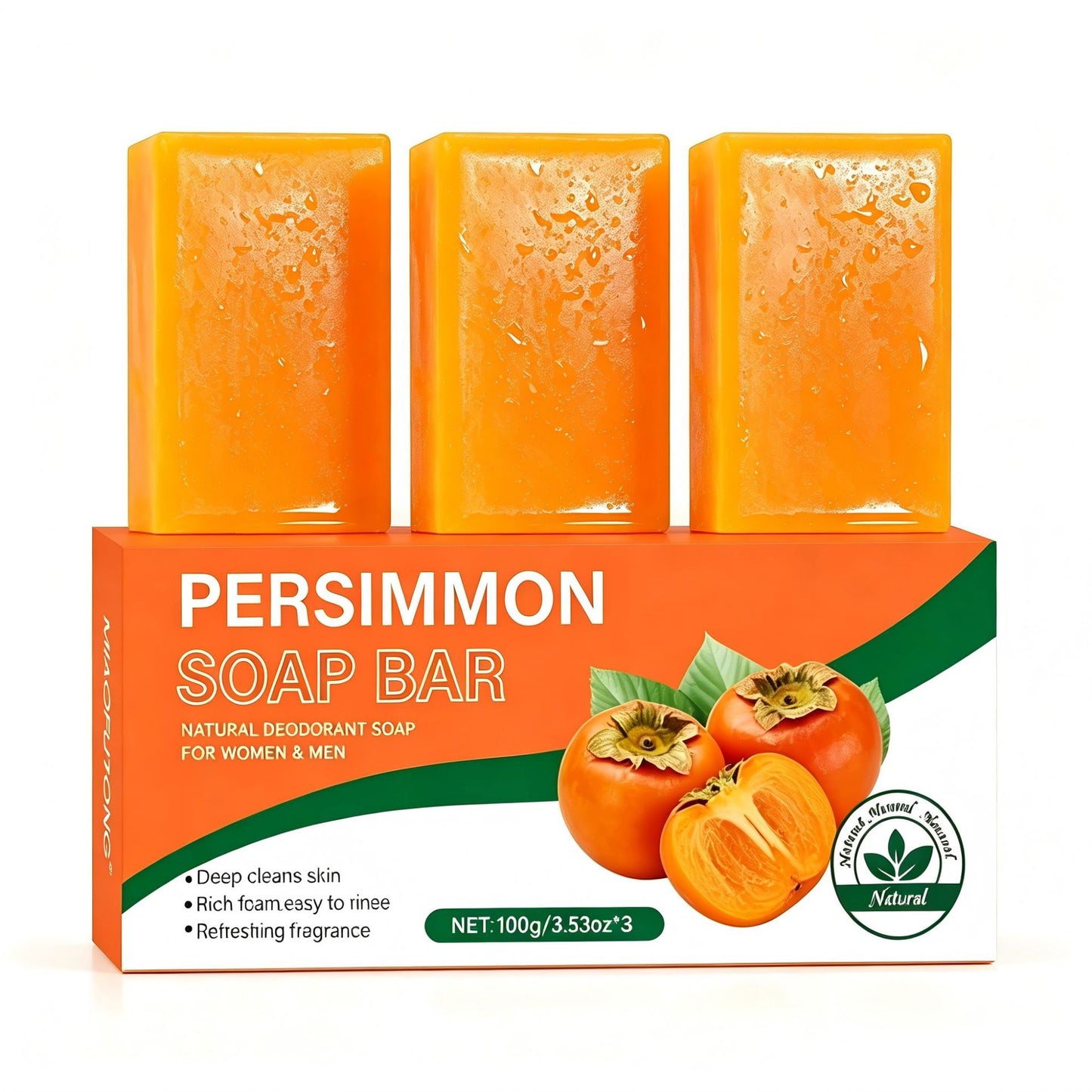 Persimmon Deodorant Soap Bar