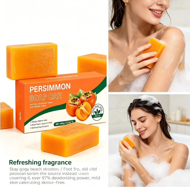 Deodorizing Soap with Persimmon