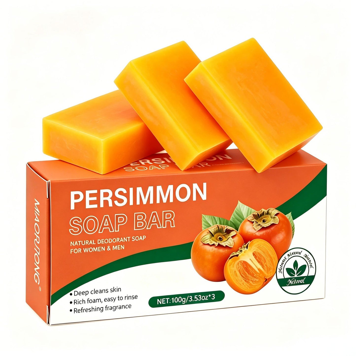 Persimmon Deodorant Soap Bar